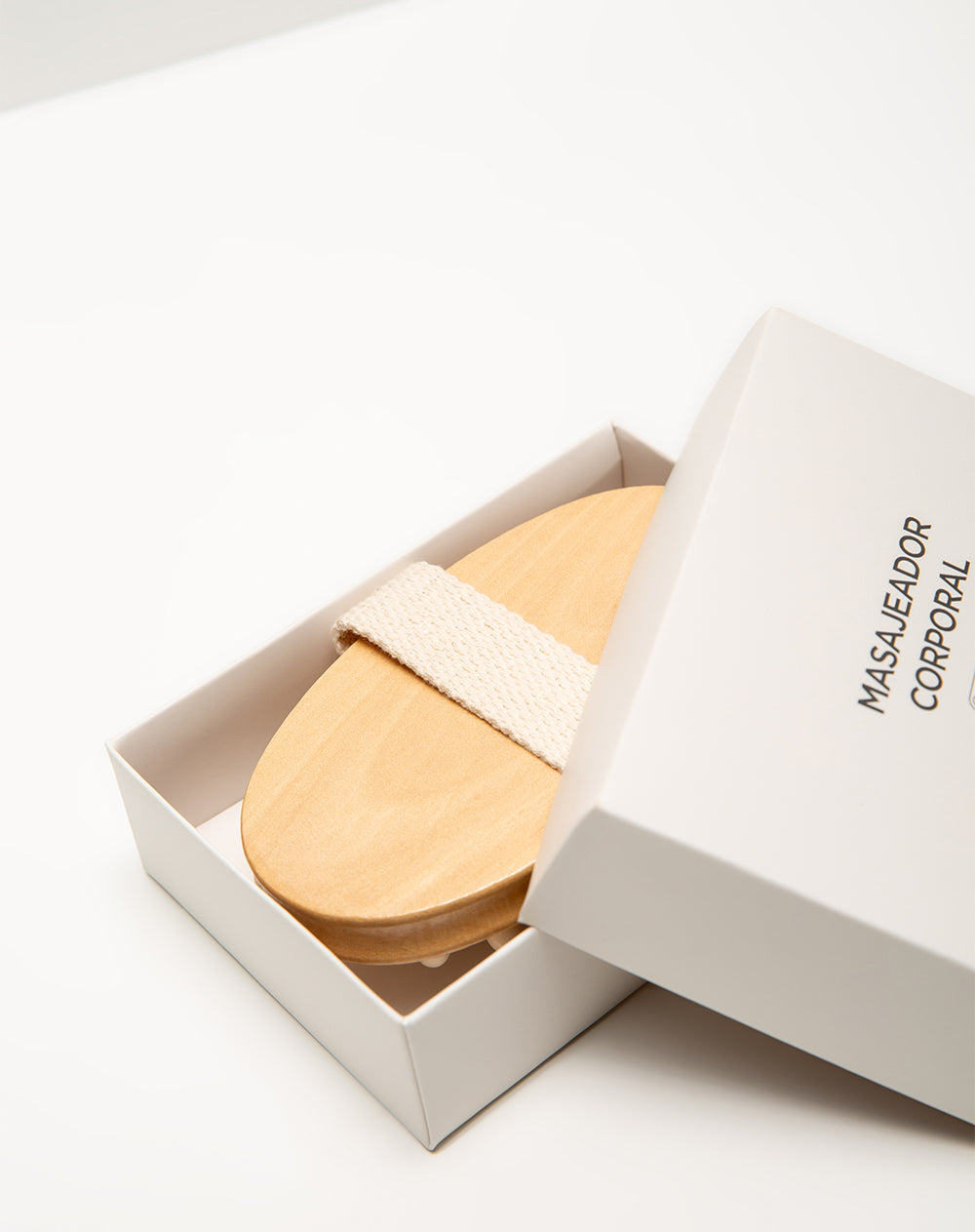 Masajeador corporal beige