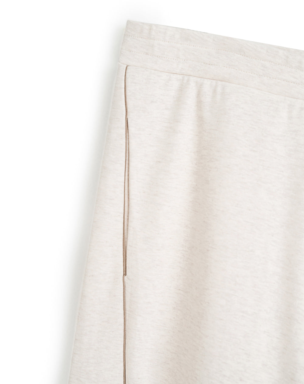 Pantalón tiro medio habano mujer