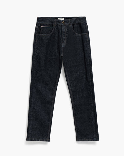 Jean slim fit tiro medio indigo oscuro