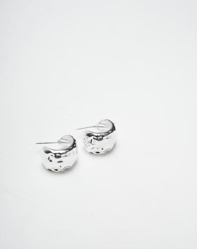 Aretes plateados