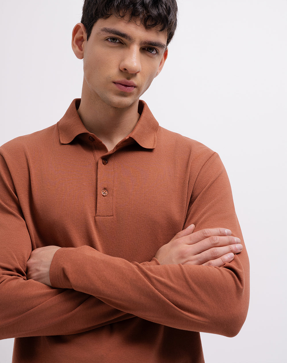 Polo regular fit cafe