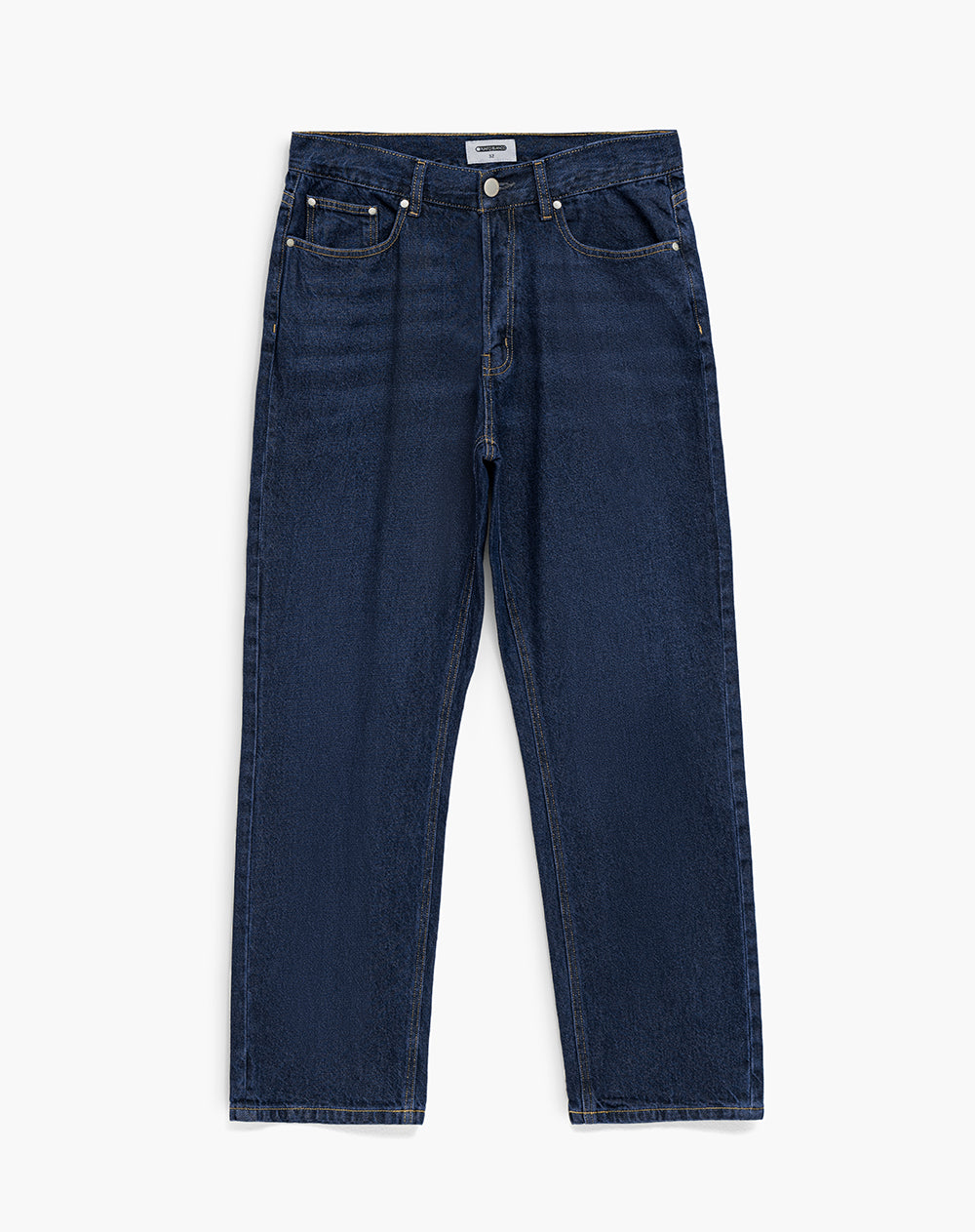 Jean recto índigo oscuro hombre