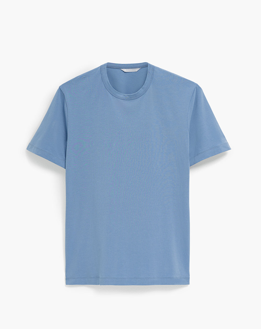 Camiseta regular azul hombre