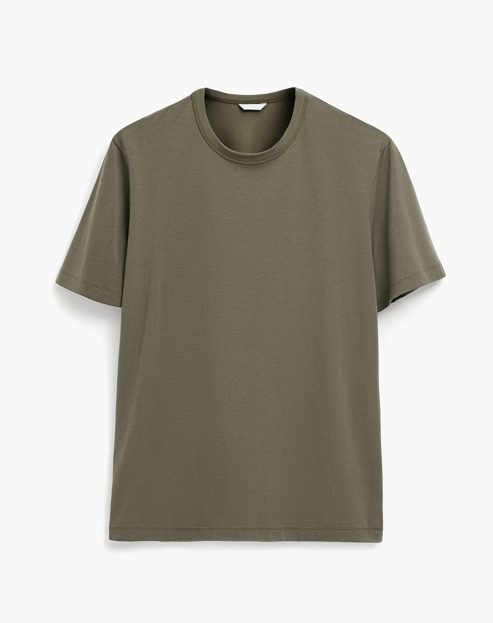 Camiseta regular verde hombre