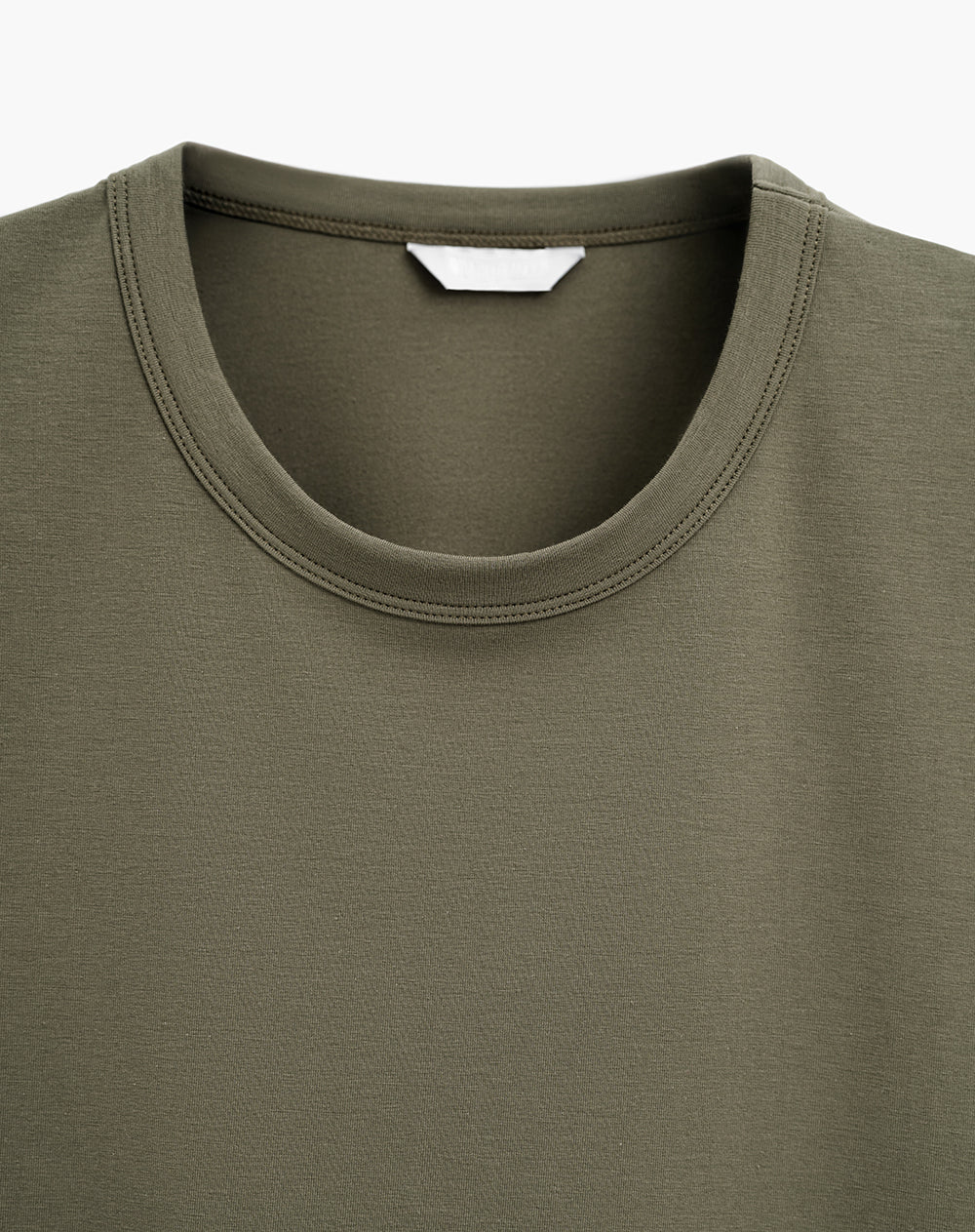 Camiseta regular verde hombre