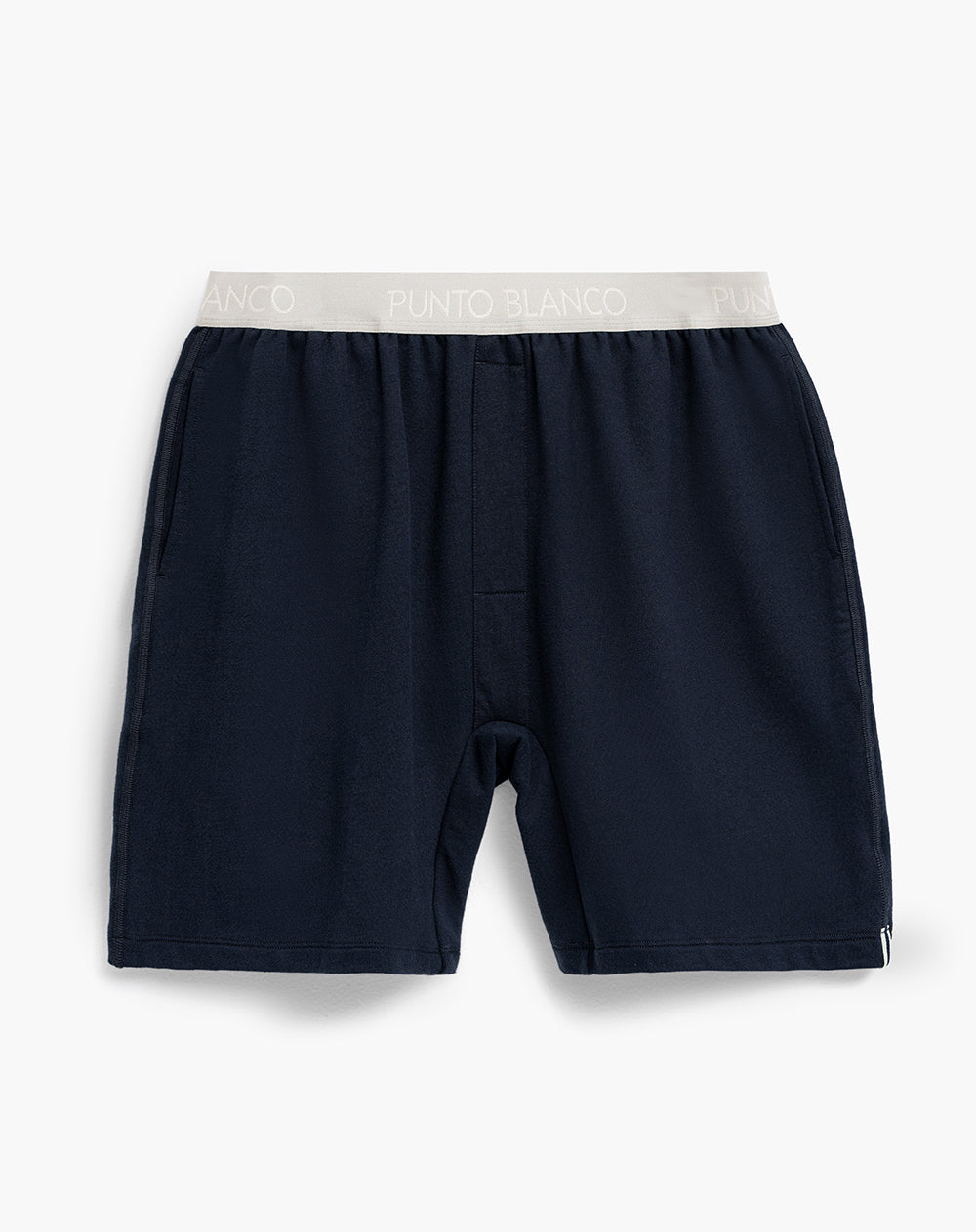 Bermuda regular algodón azul hombre