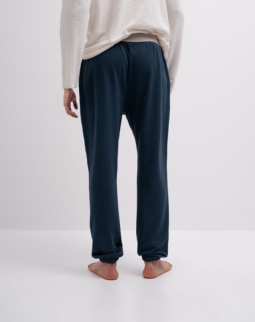 Jogger regular azul hombre
