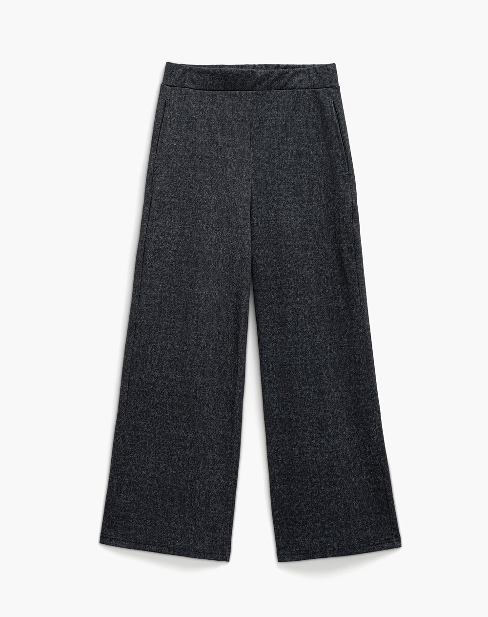 Pantalón confort gris mujer
