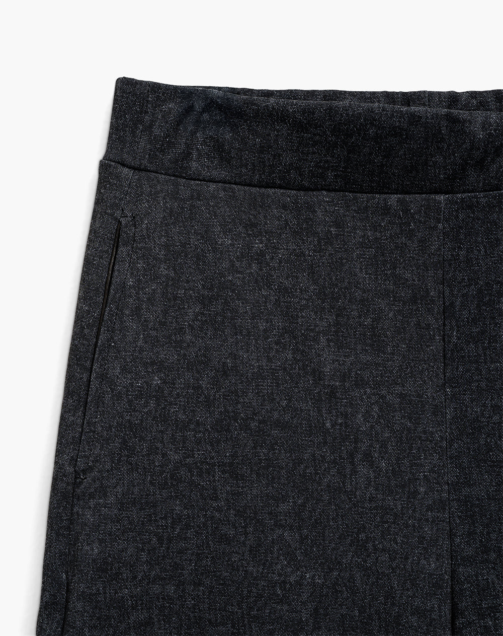 Pantalón confort gris mujer