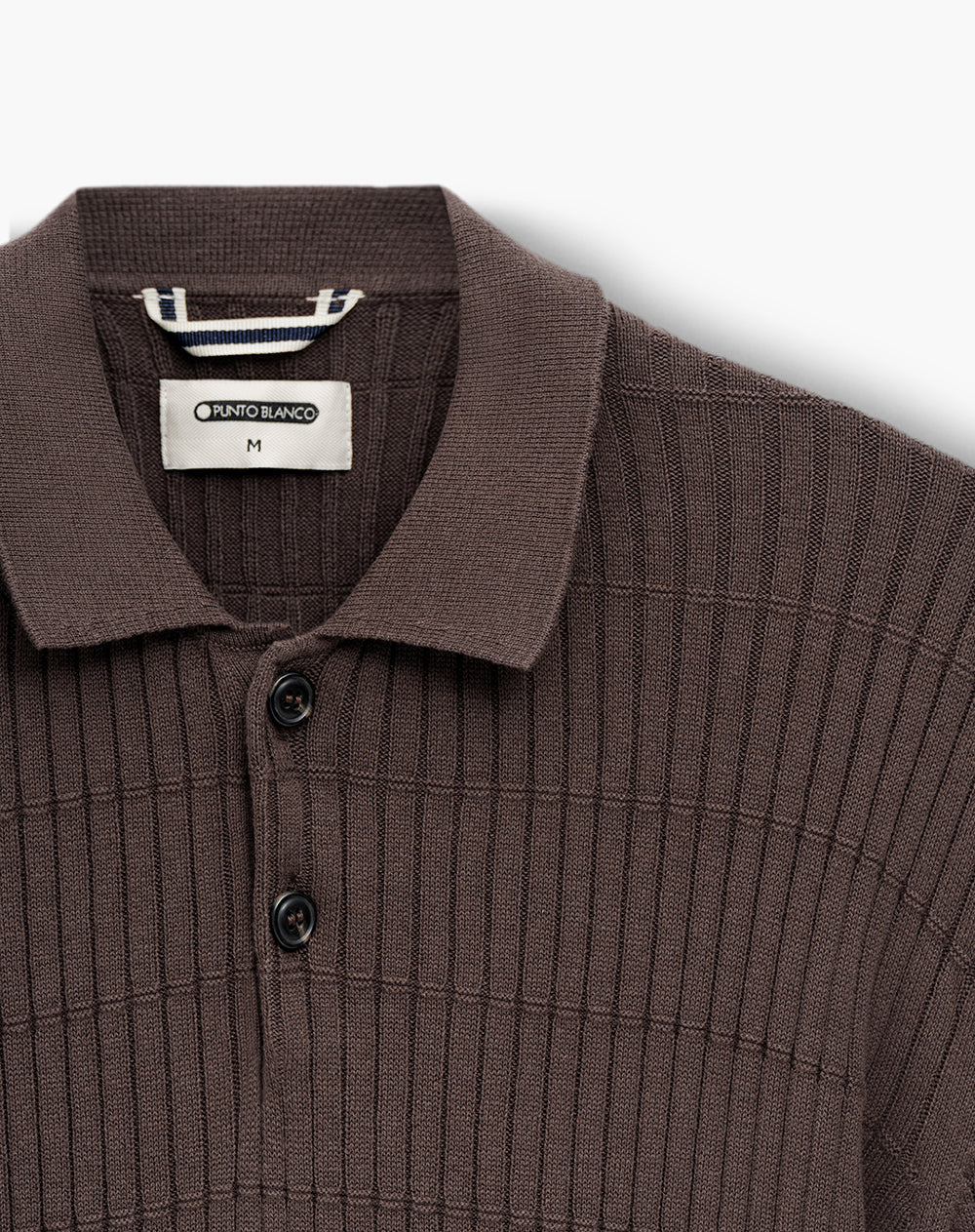 Buzo regular fit cafe