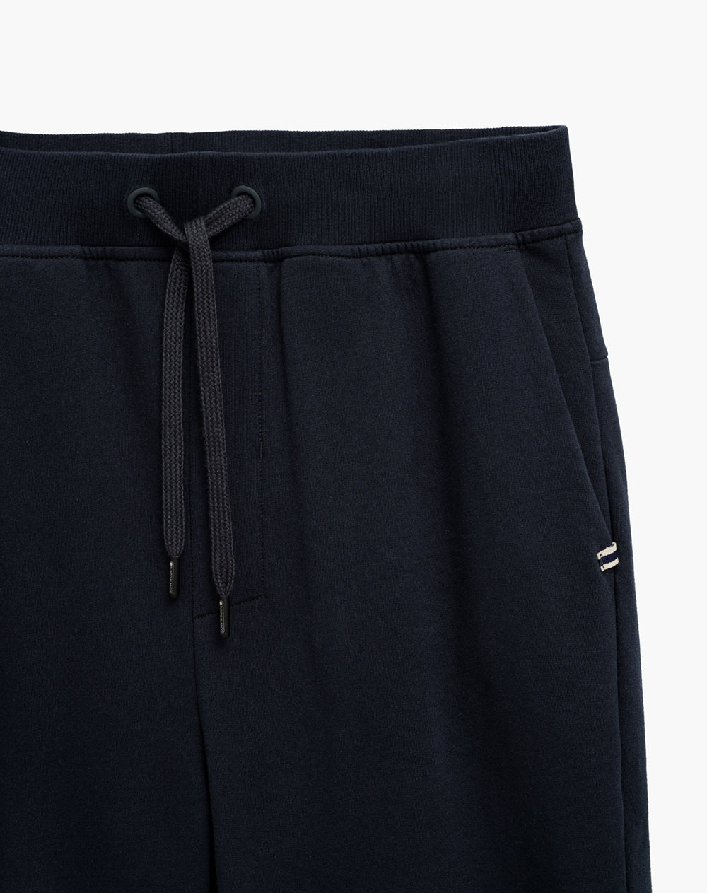 Jogger regular fit tiro medio azul