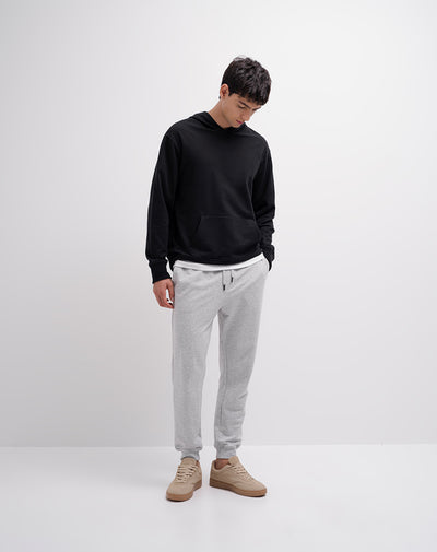 Jogger confort regular gris hombre