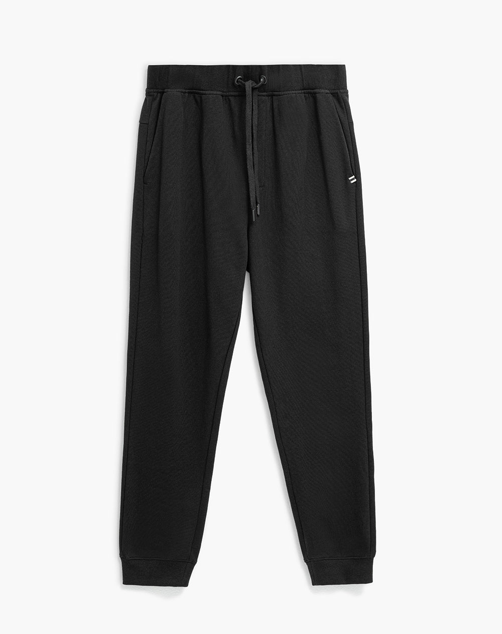 Jogger confort regular negro hombre