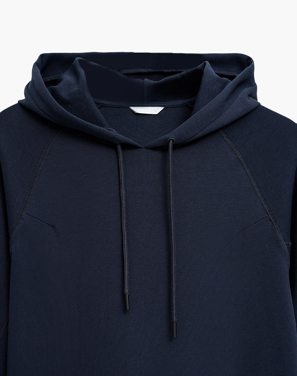 Buzo confort tipo hoddie azul hombre