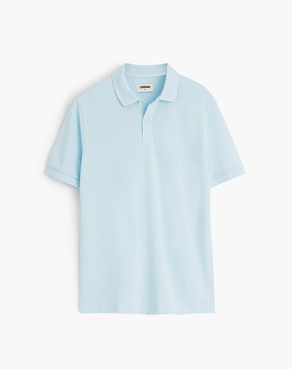 Polo regular fit azul claro