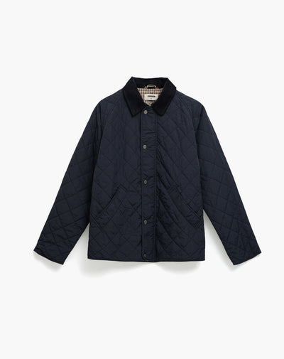 Chaqueta regular fit en drill azul