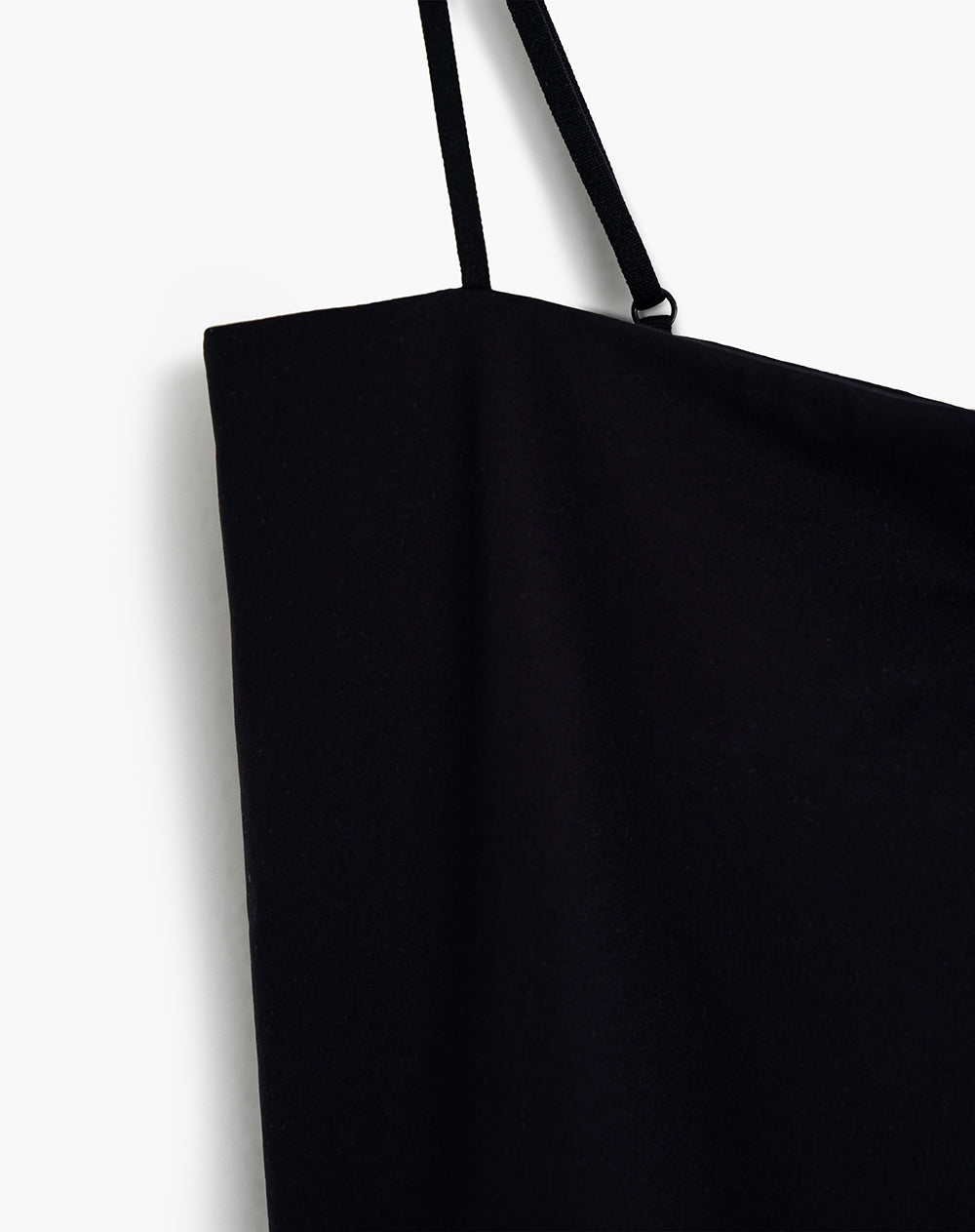 Body cuello redondo tiras negro