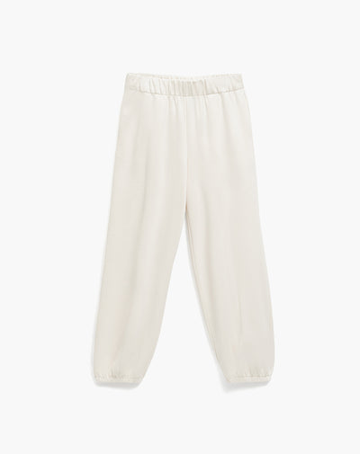 Pantalón relaxed fit tiro medio habano