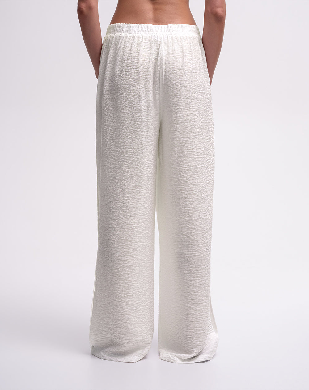 Blusa + pantalón de pijama blanco mujer