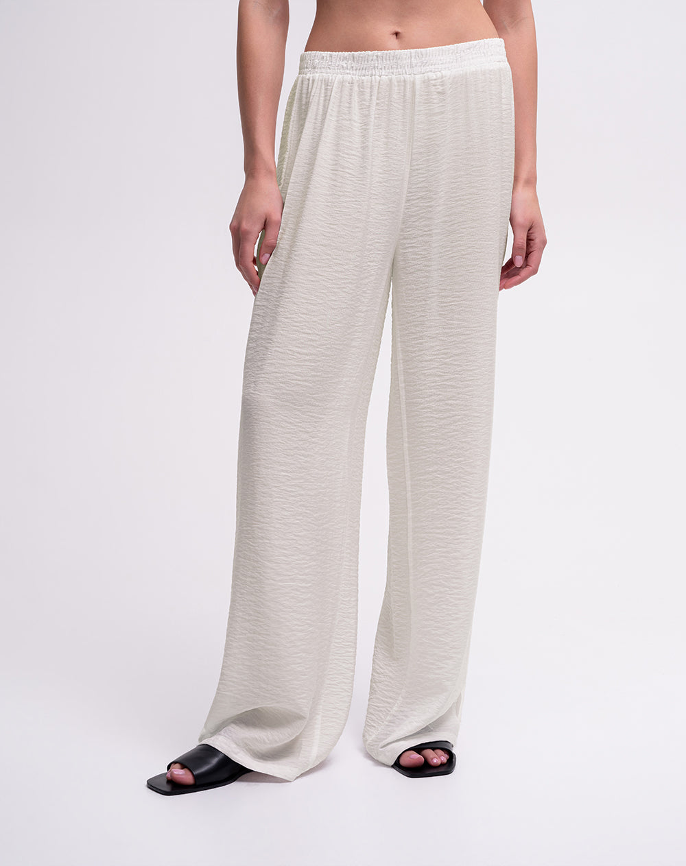 Blusa + pantalón de pijama blanco mujer