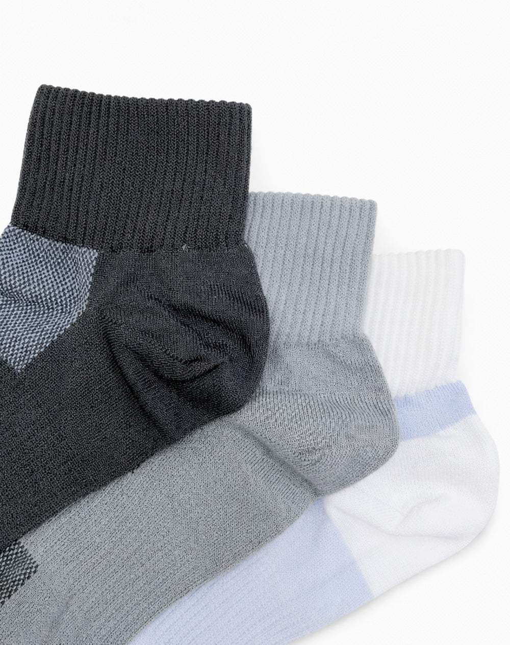 3 pares de medias cortas surtido