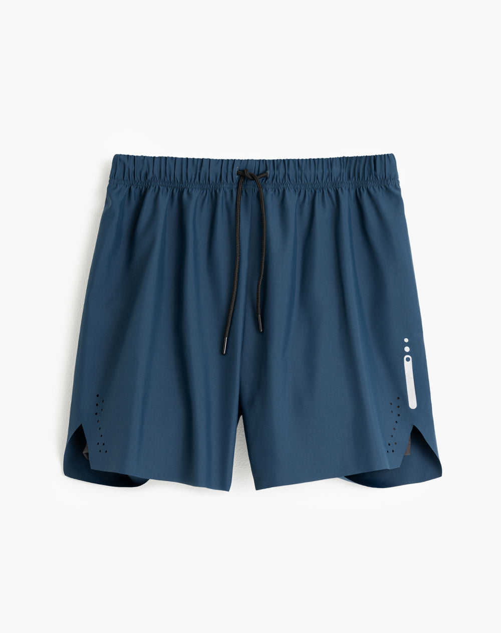 Pantaloneta deportiva ciclista interno azul hombre