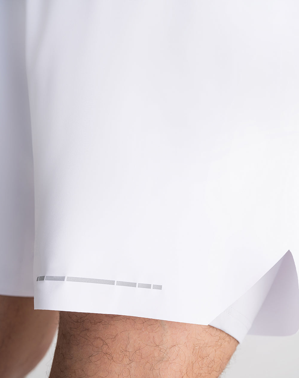 Pantaloneta deportiva ciclista interno blanco hombre