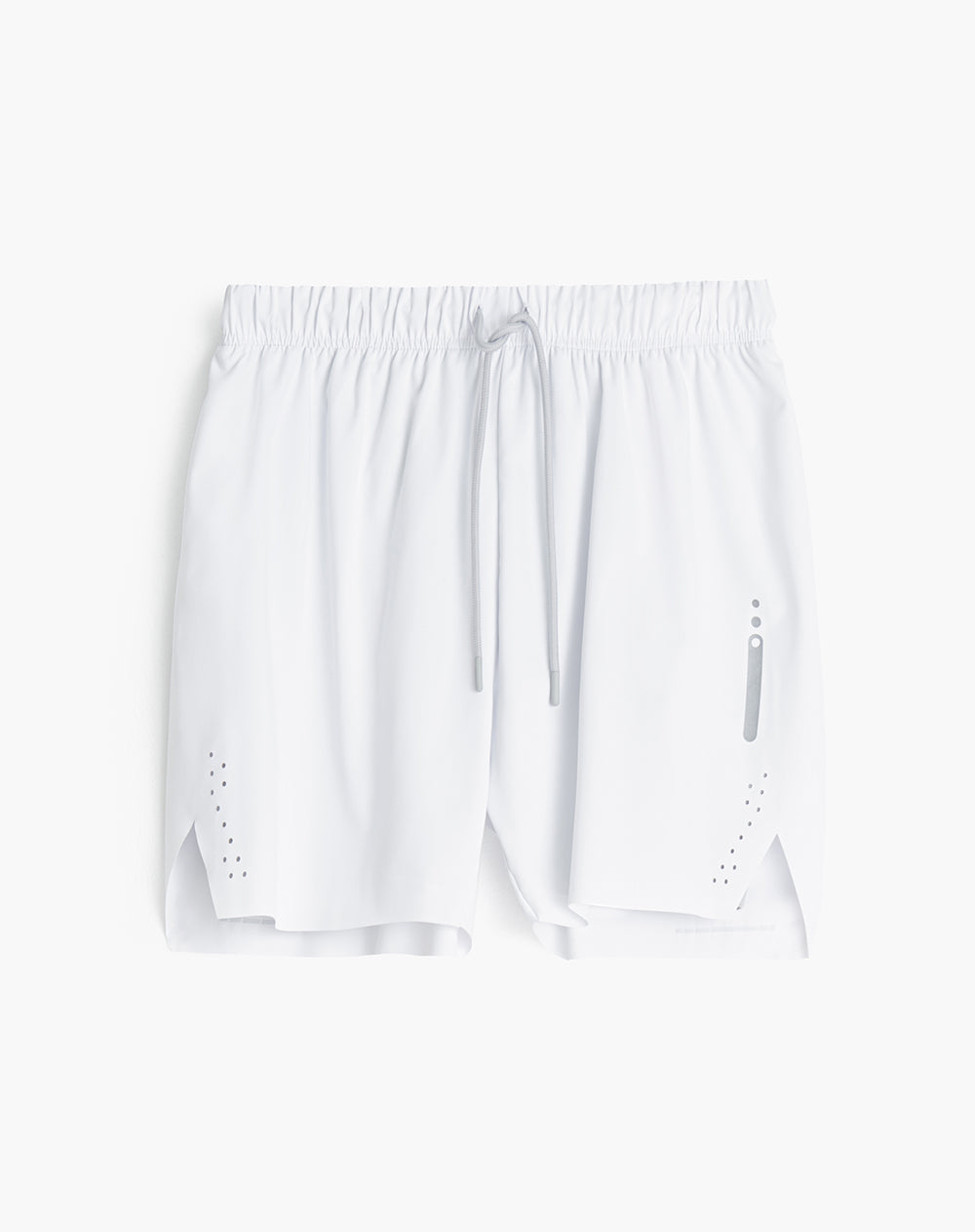 Pantaloneta deportiva ciclista interno blanco hombre