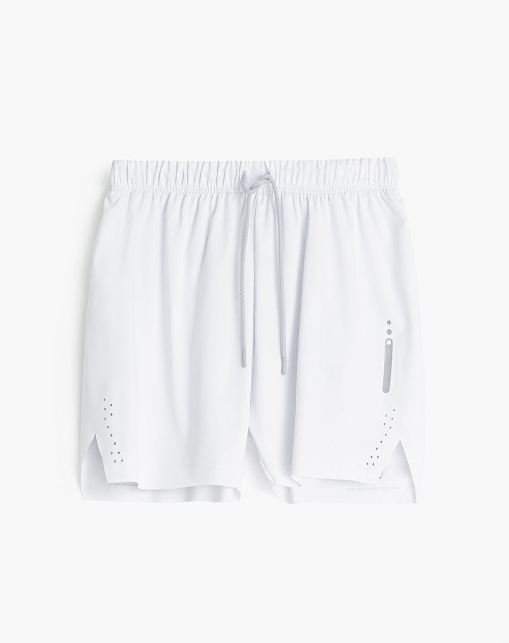 Pantaloneta deportiva ciclista interno blanco hombre