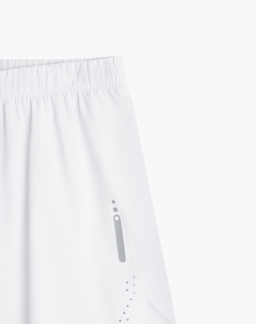 Pantaloneta deportiva ciclista interno blanco hombre