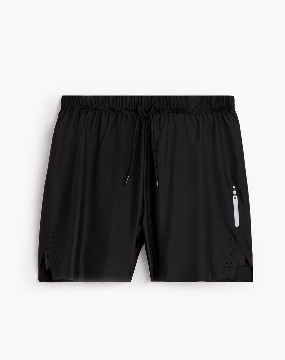 Pantaloneta deportiva ciclista interno negra hombre