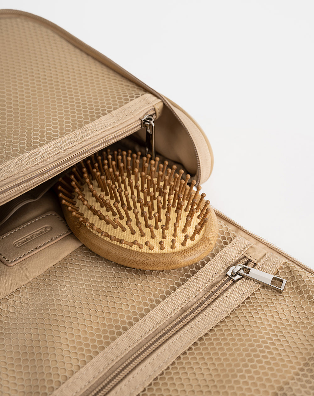 Estuche organizador beige