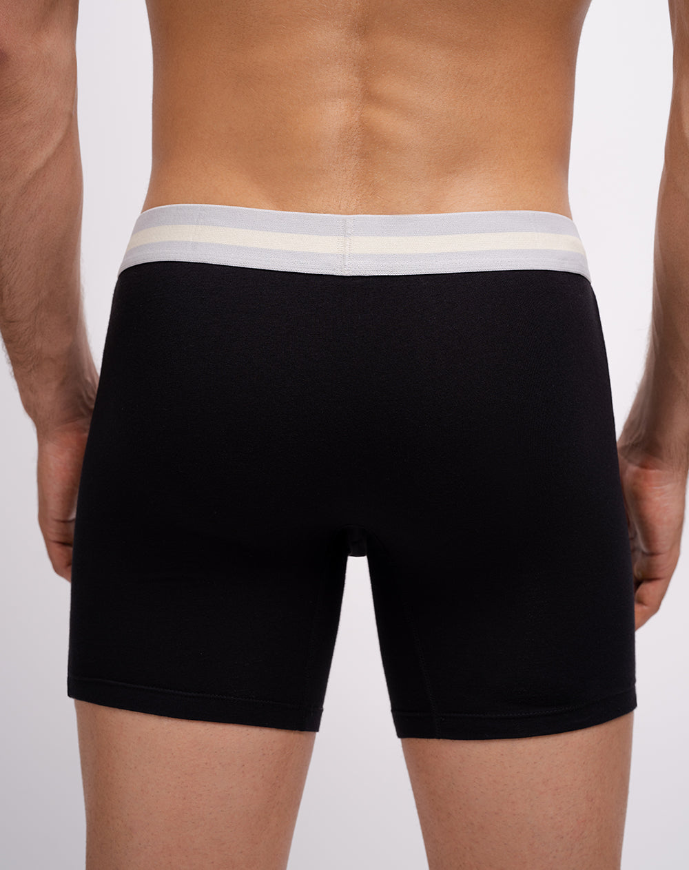 Bóxer medio panel amplio x3unds surtido