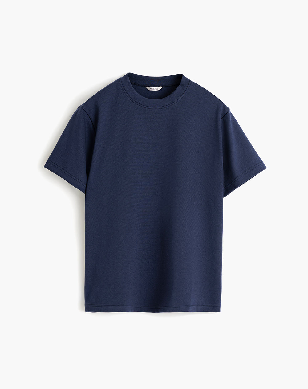 Camiseta oversize algodón azul mujer