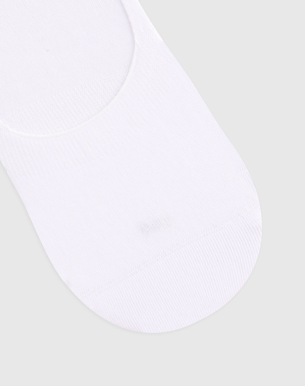Medias para mujer baletas antideslizante en talón blancas