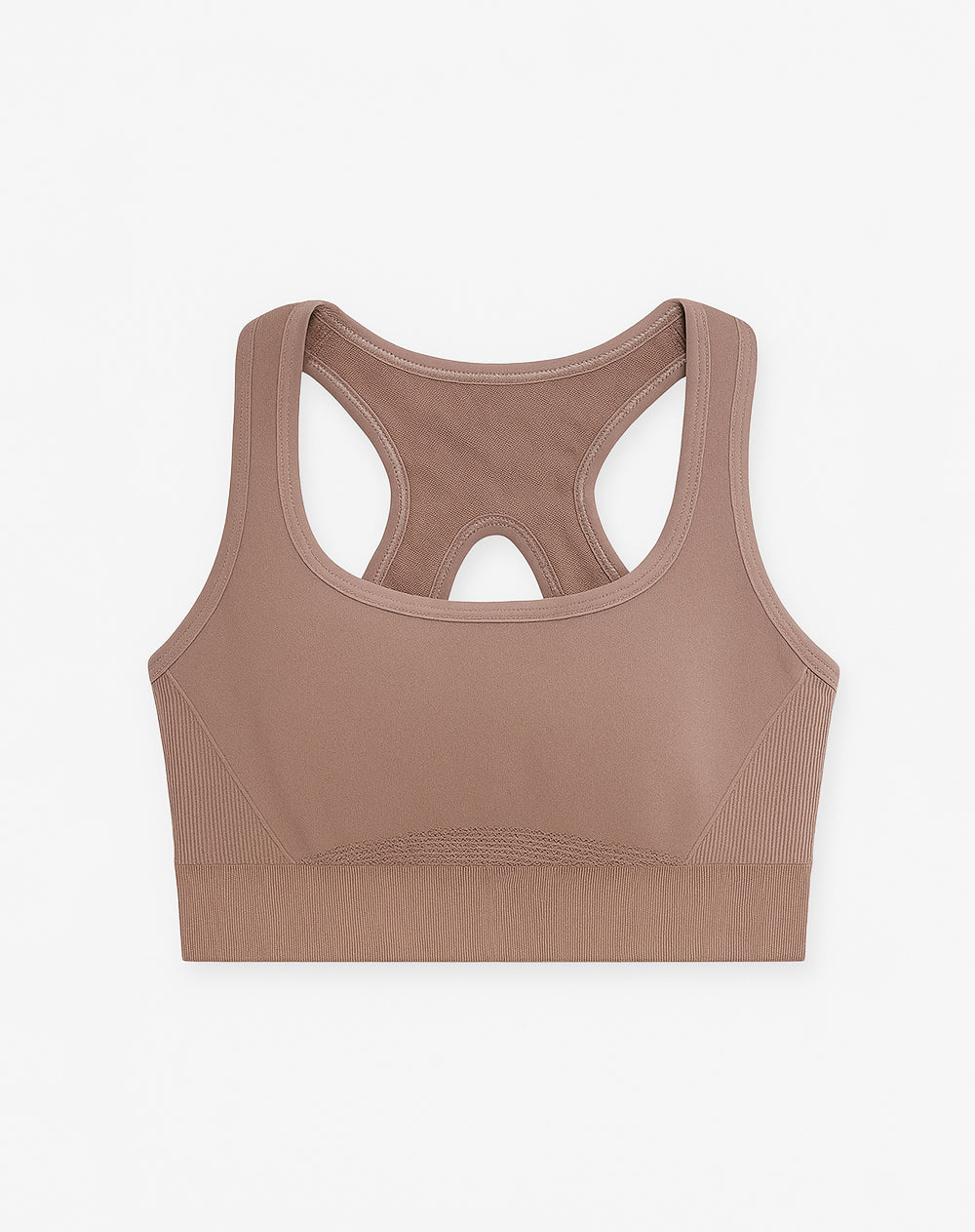 Top deportivo soporte alto seamless control humedad cáfe