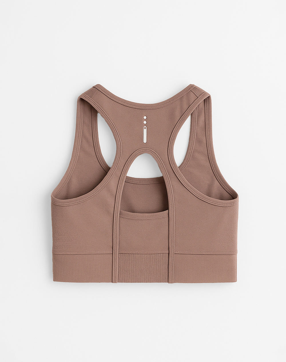 Top deportivo soporte alto seamless control humedad cáfe