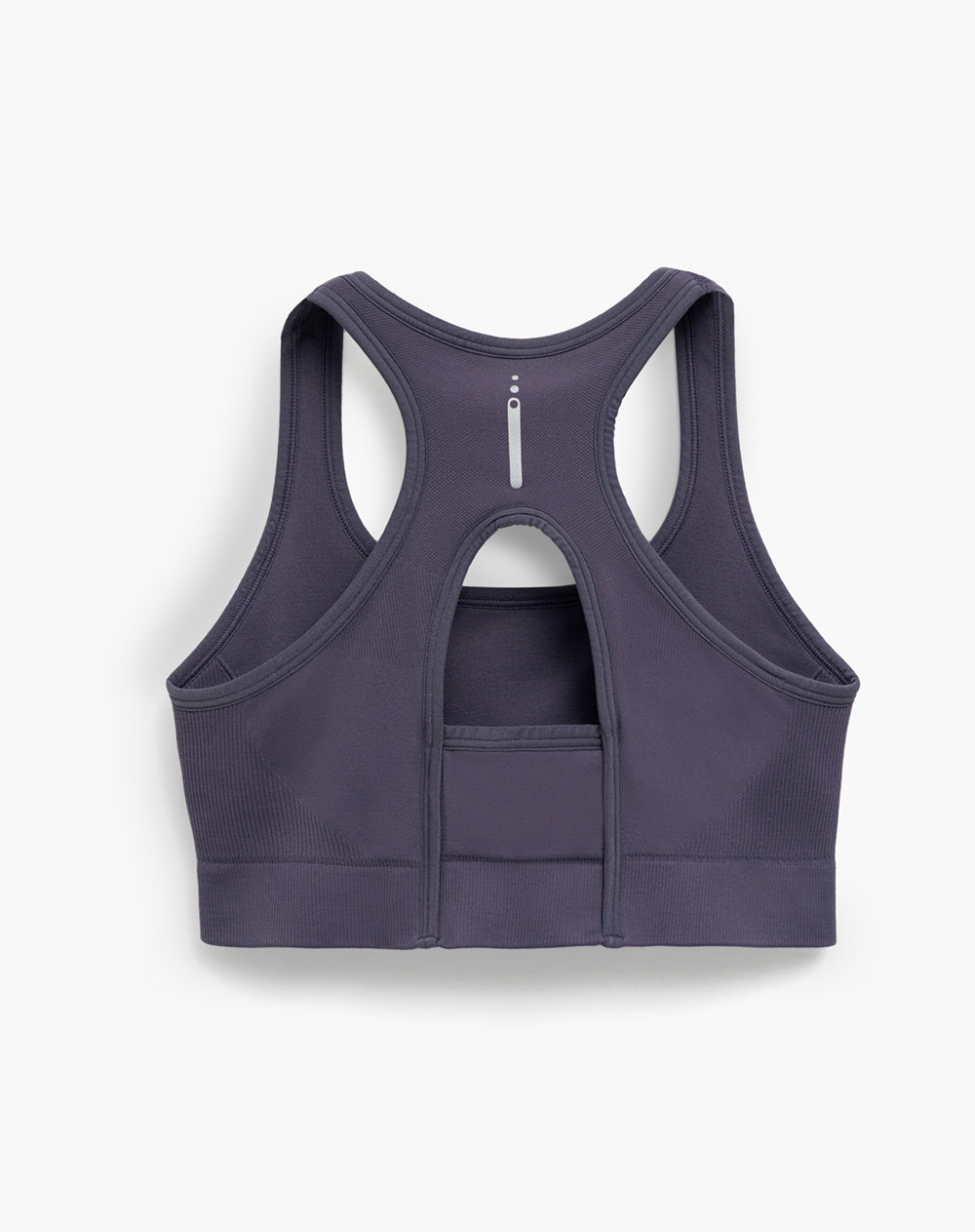 Top deportivo soporte alto morado