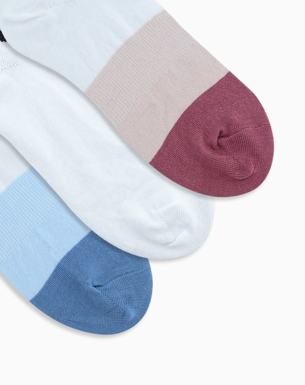 Medias deportivas mujer tobillera corta pack x3 surtido