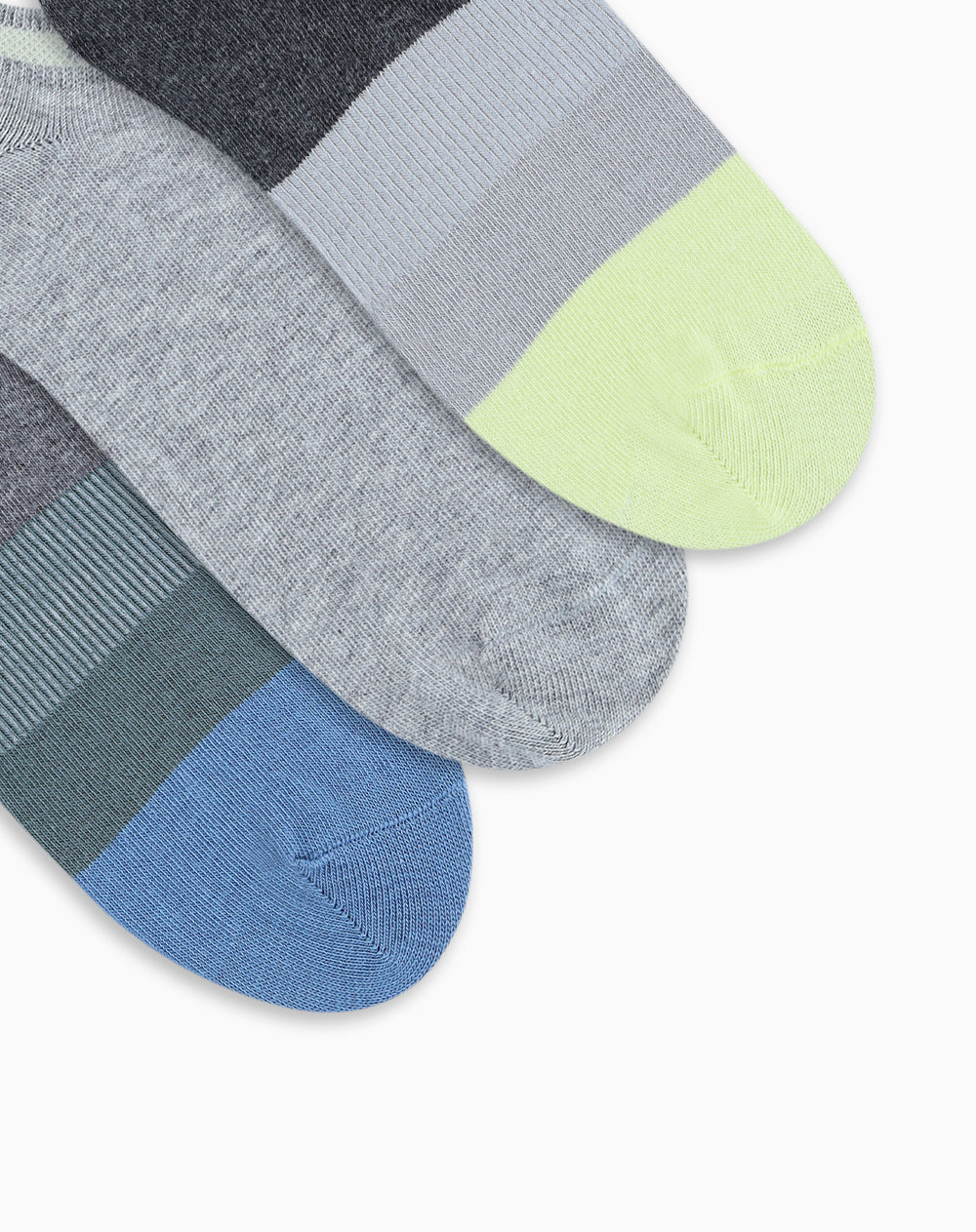 3 pares de medias tobilleras surtido