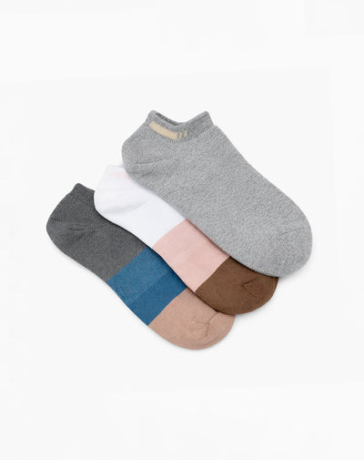 3 pares de medias tobilleras surtido