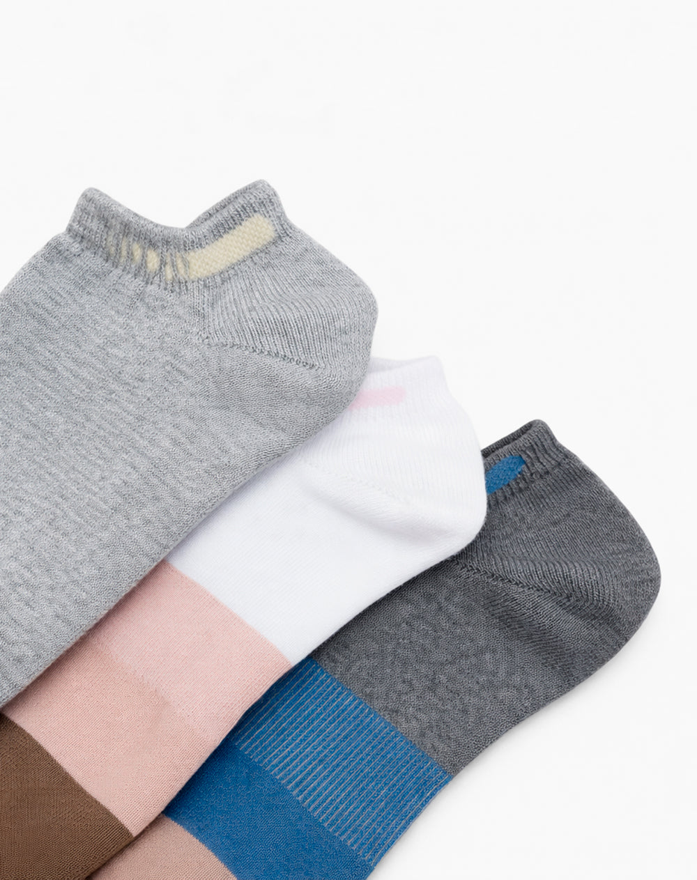 3 pares de medias tobilleras surtido