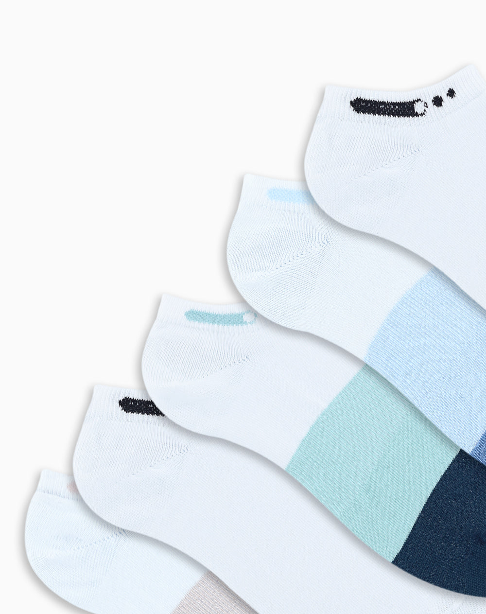 5 pares de medias tobilleras surtido