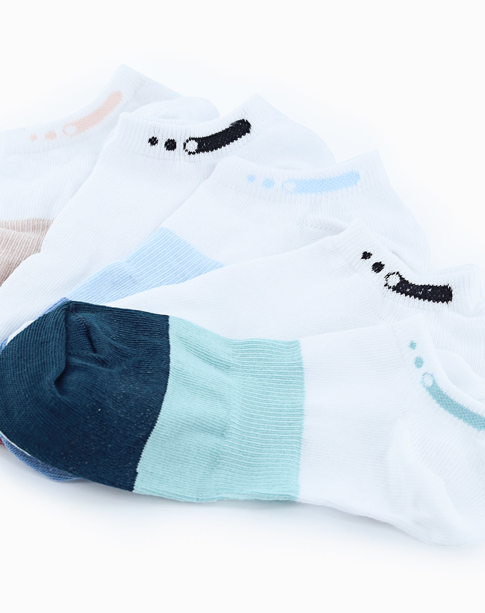 5 pares de medias tobilleras surtido