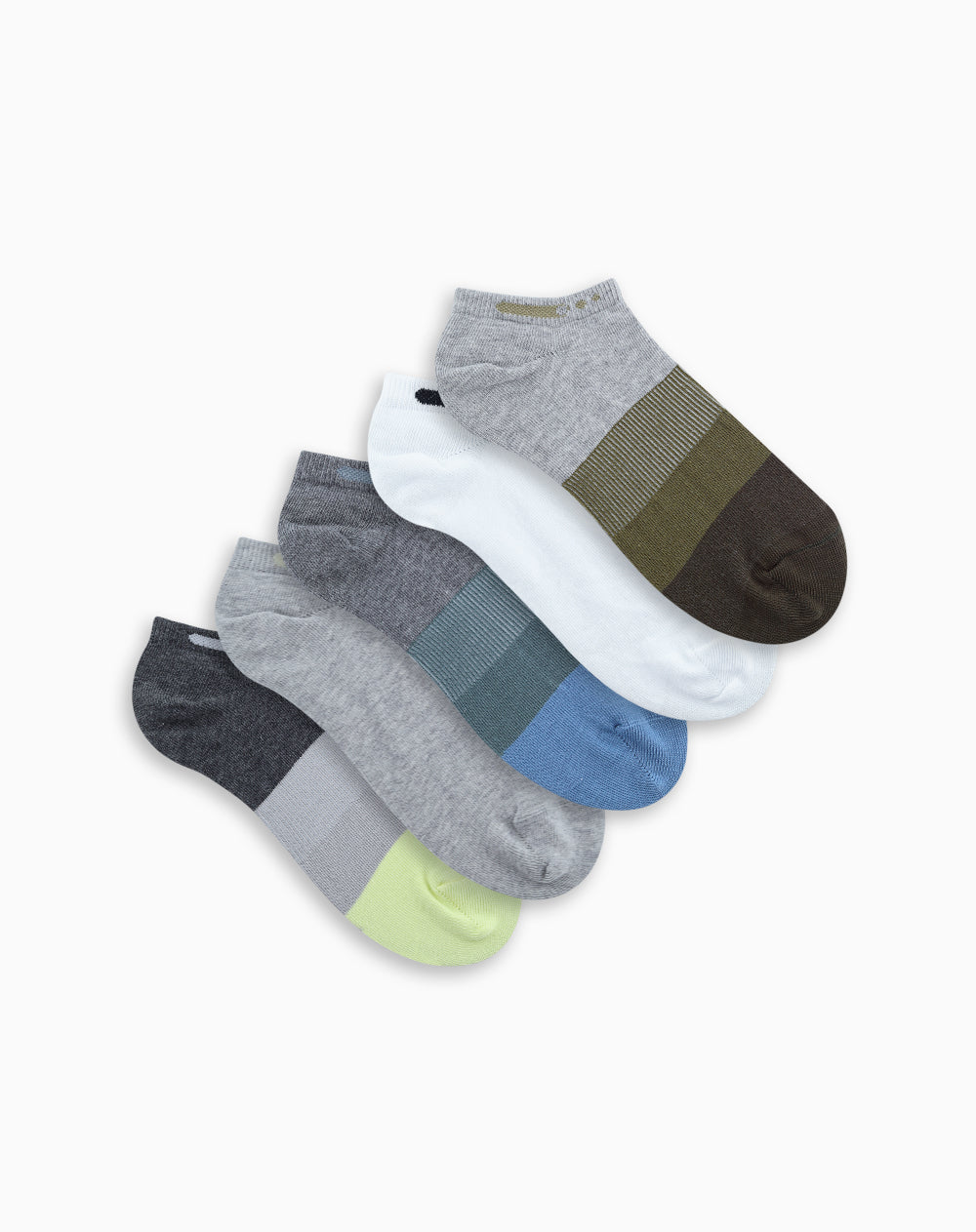 5 pares de medias tobilleras surtido