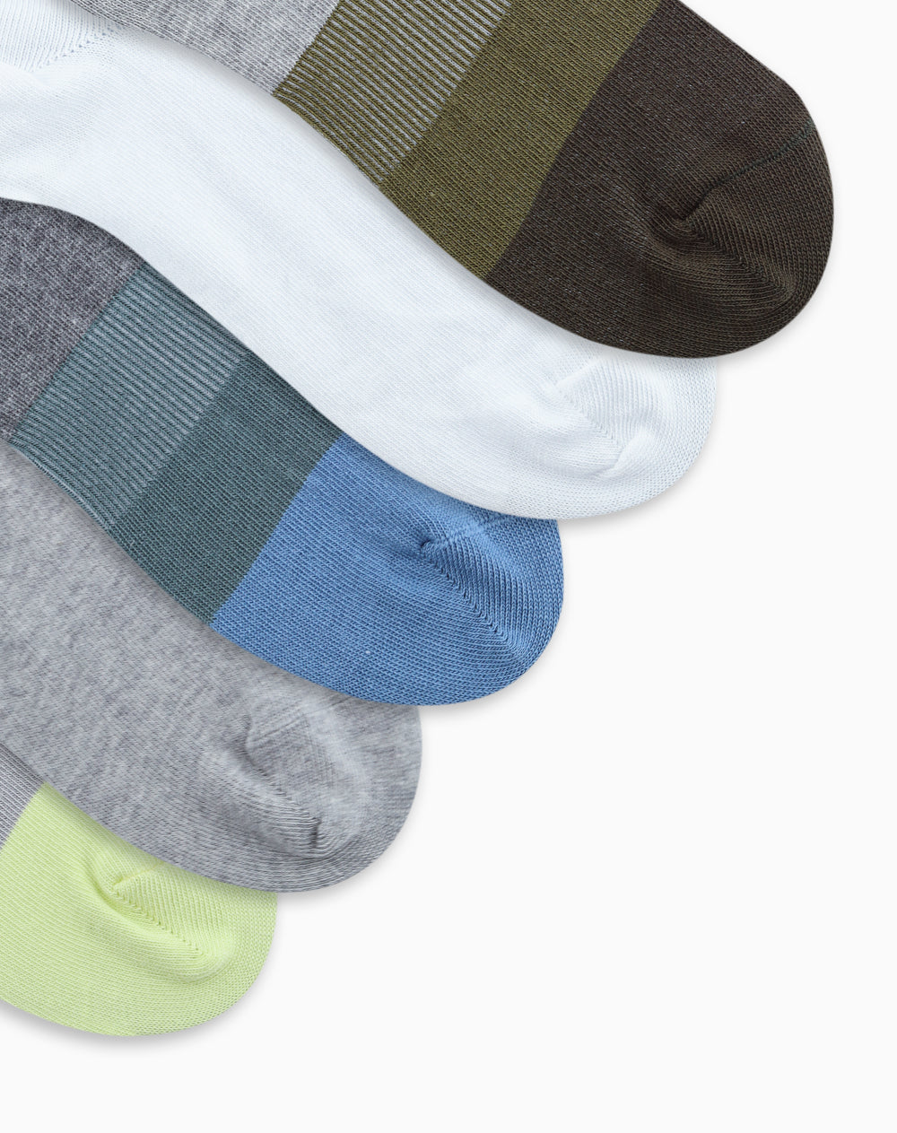 5 pares de medias tobilleras surtido