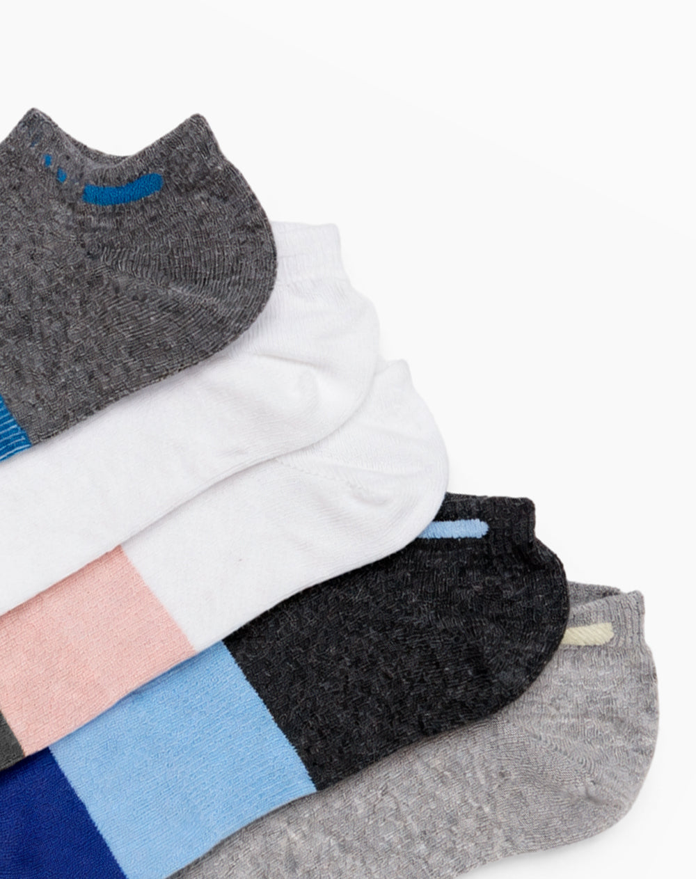 5 pares de medias tobilleras surtido