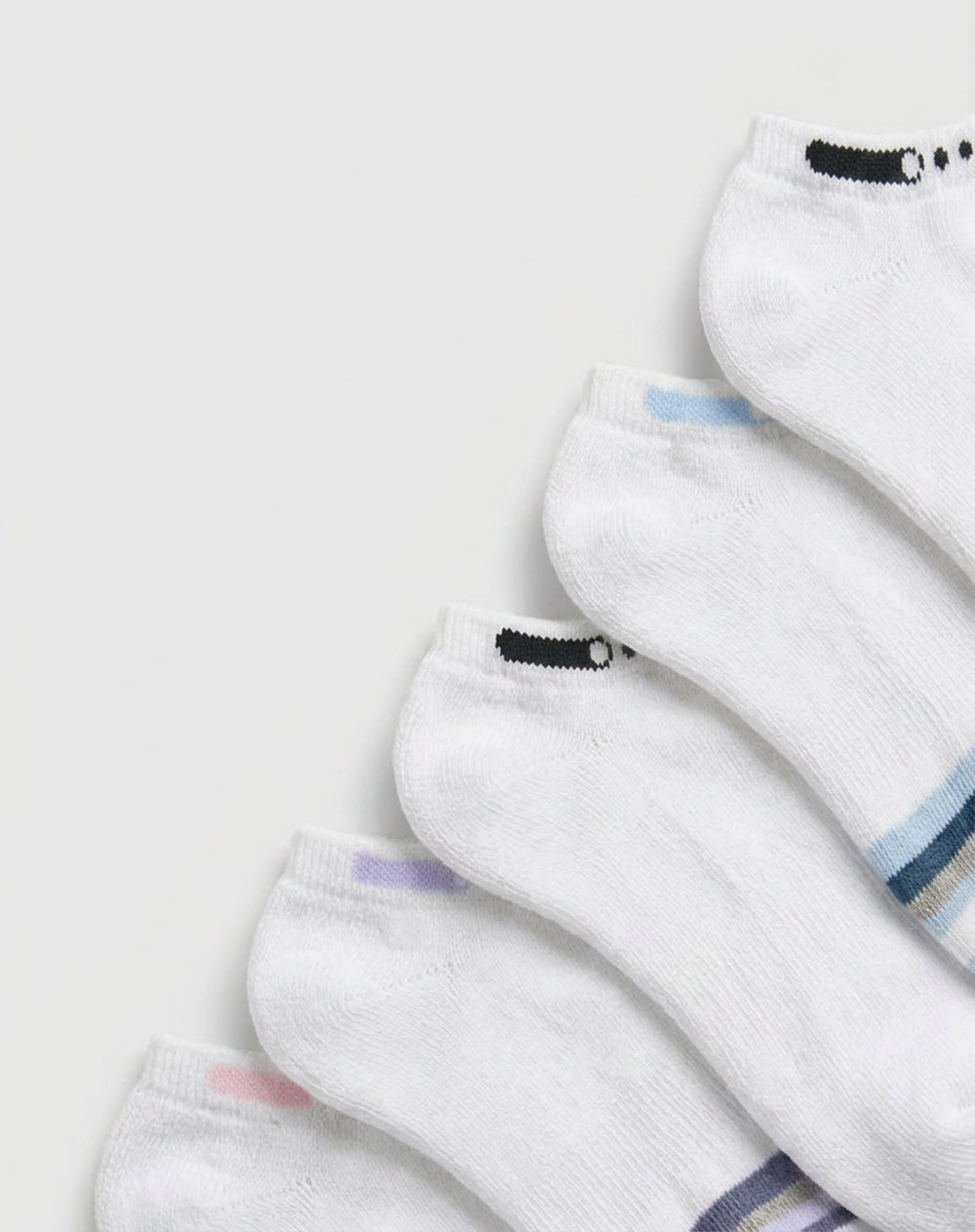 Medias deportivas mujer pack x5 surtido