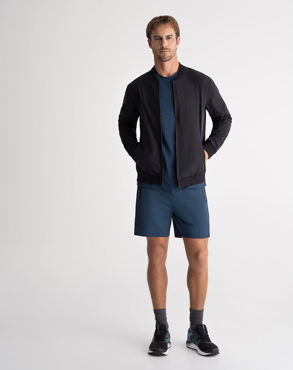 Short pantaloneta azul
