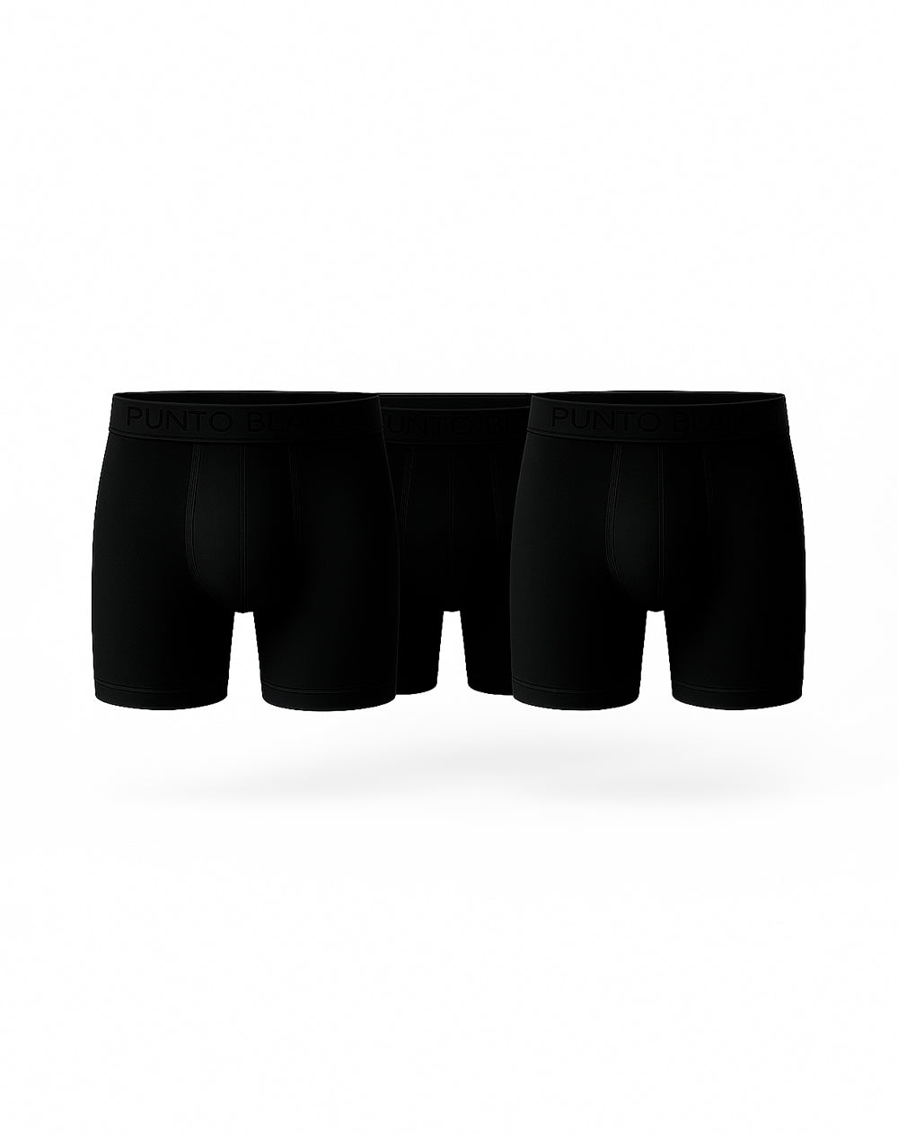 Bóxer deportivo medio microfibra x3unds negro
